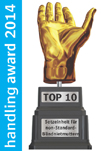 Auszeichnung handling Award 2014 Top 10